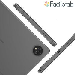 Facilotab L Rubis - WiFi/4G - 64 GB - Android 13 - Tablet simplificada para mayores