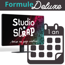 Studio-Scrap - Deluxe - 1 an