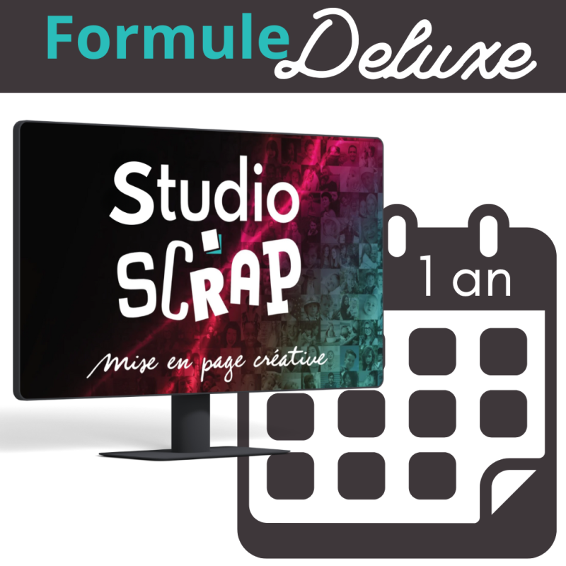 Studio-Scrap 9 - Deluxe - 1 año