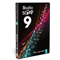 Studio-Scrap 9 en coffret - Licence permanente
