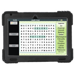 Facilotab XXL - WiFi - 128 GB - Android 13 - Pantalla muy grande - Carcasa reforzada - Tablet simplificada para Mayores