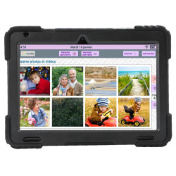 Facilotab XXL - WiFi - 128 GB - Android 13 - Pantalla muy grande - Carcasa reforzada - Tablet simplificada para Mayores