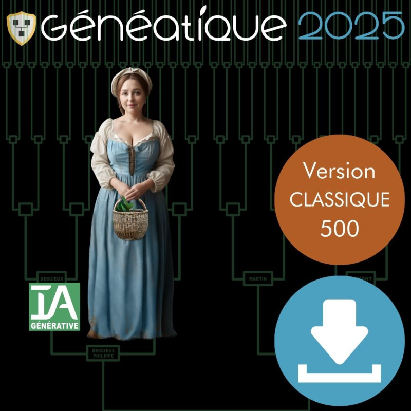 Mise à Jour Généatique 2025 Classique en téléchargement