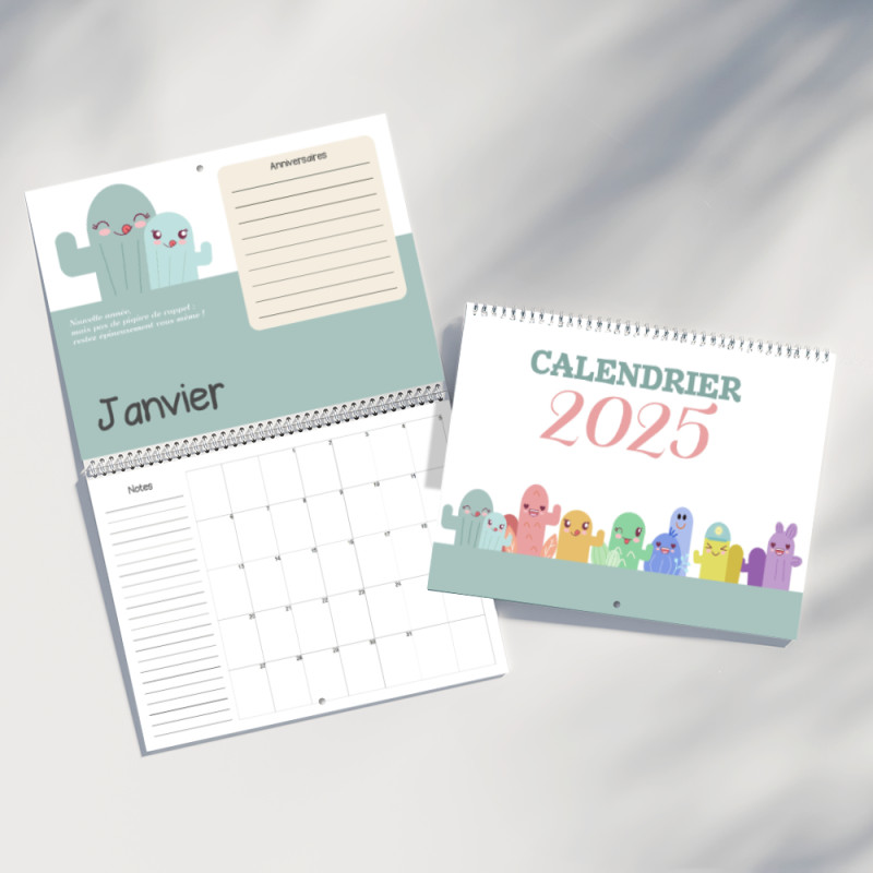 Calendriers 2025 pour Studio-Scrap