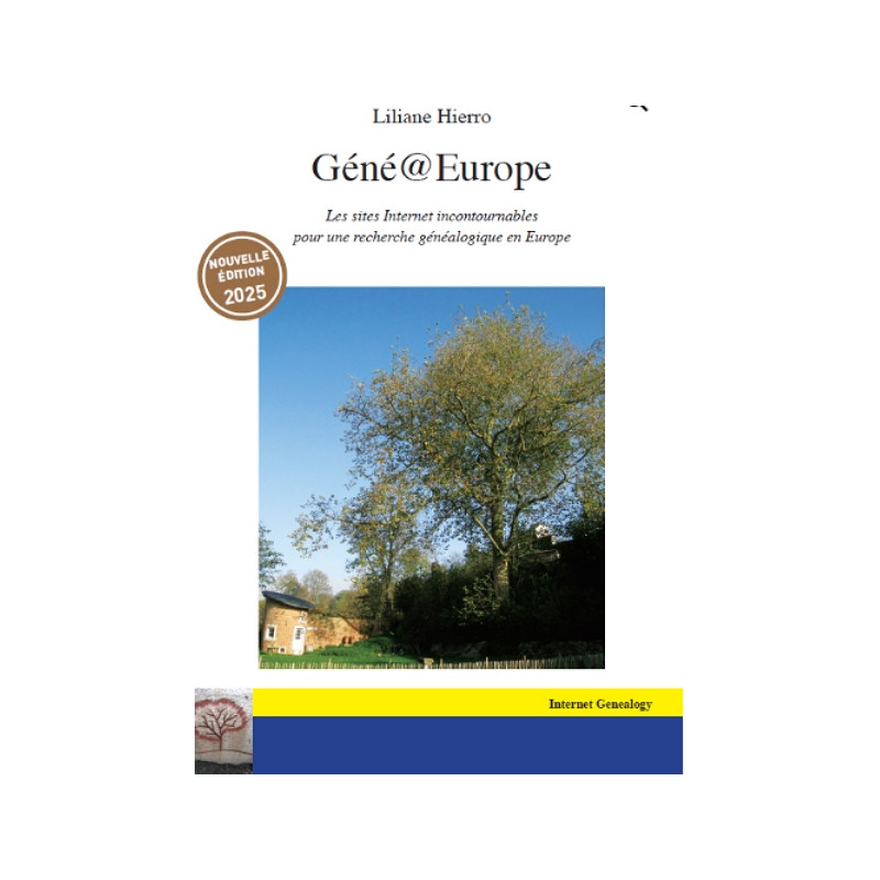 Livre Géné@Europe - Edition 2025 Livre Géné@Europe - Edition 2025