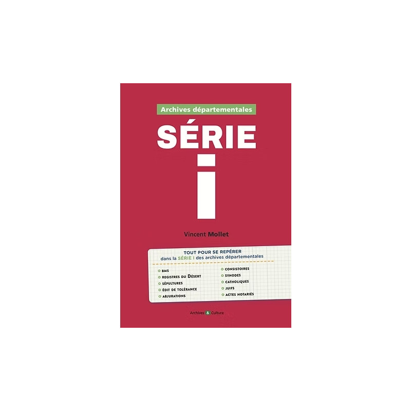 Archives départementales : série I Archives départementales : série I