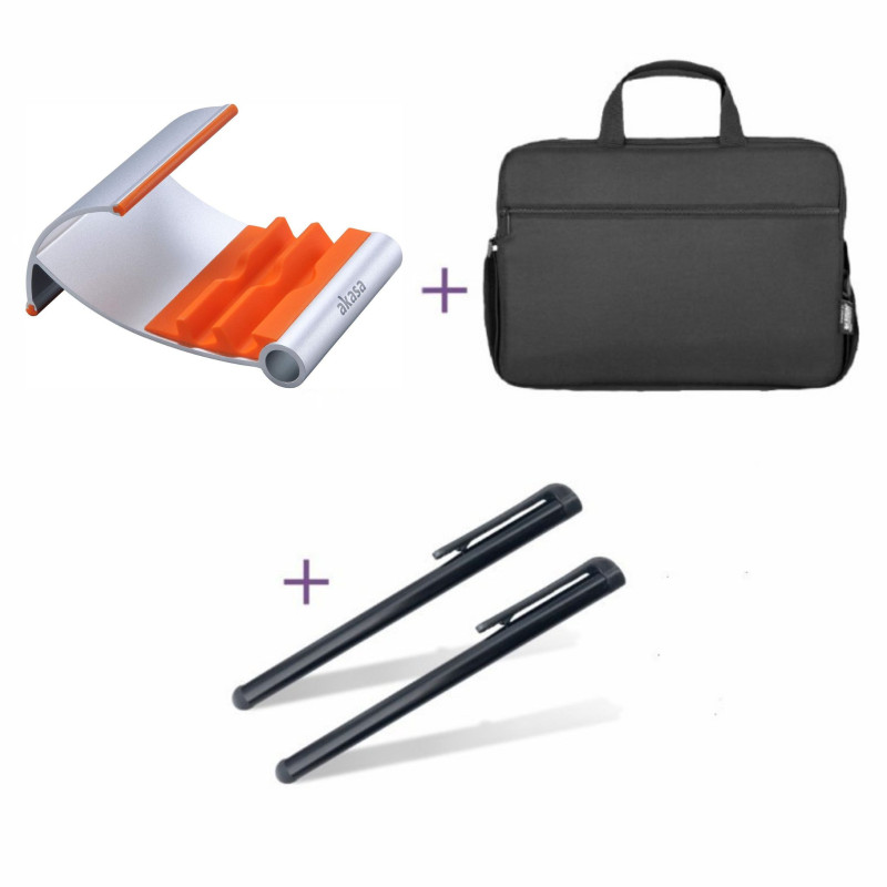 Pack Support Alu + Sacoche + Stylets