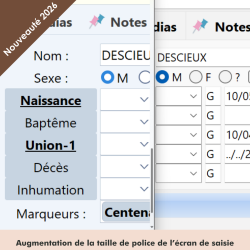 copia de Coffret Généatique 2025 Prestige avec Clé USB