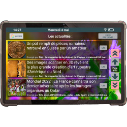 Facilotab Classic - WiFi - 128GB - Android 14 - Simplified Tablet for Seniors