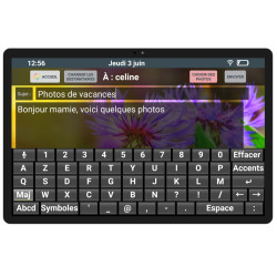 Facilotab Classic - WiFi - 128 GB - Android 14 - Tableta simplificada para personas mayores