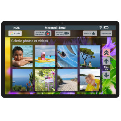 Facilotab Classic - WiFi - 128 GB - Android 14 - Tableta simplificada para personas mayores