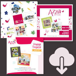 Lot de 3 packs Azza en téléchargement