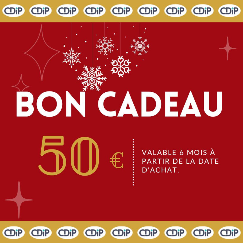 Chèque cadeau 50 euros