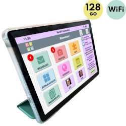 Facilotab Classic - WiFi - 128GB - Android 14 - Simplified Tablet for Seniors