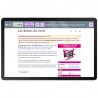Facilotab L Galaxy simplified tablet - 10.5 p - WiFi/4G - 32 GB - Android 11 - SAMSUNG brand - Senior interface