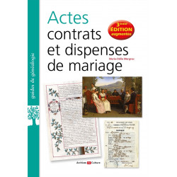 copy of Actes, contrats et dispenses de mariage - 2ème édition