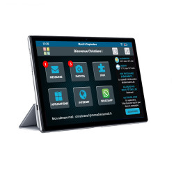 copy of Facilotab L Rubis - WiFi / 4G - 64 GB - Android 10 - Simplified tablet for Seniors