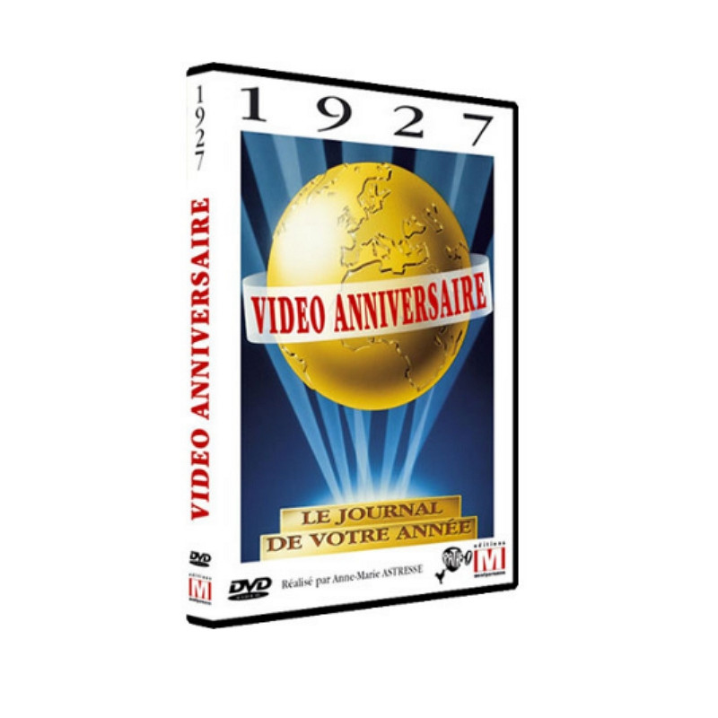 DVD Vidéo anniversaire 1927 DVD Vidéo anniversaire 1927