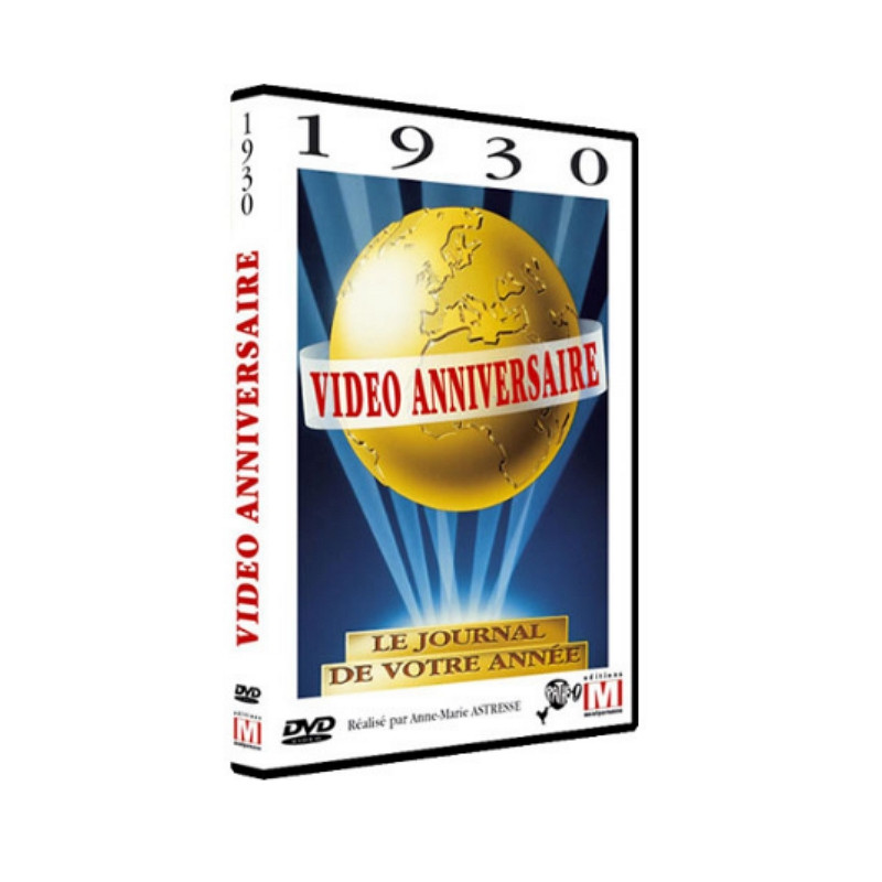 DVD Vidéo anniversaire 1930 DVD Vidéo anniversaire 1930