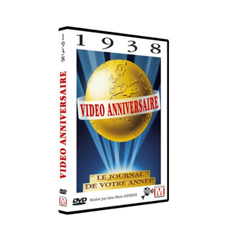DVD Vidéo anniversaire 1938 DVD Vidéo anniversaire 1938