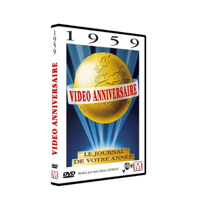 DVD Vidéo anniversaire 1959 DVD Vidéo anniversaire 1959