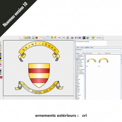 Mise à jour de Héraldique 9 vers Héraldique 10 en CD-Rom