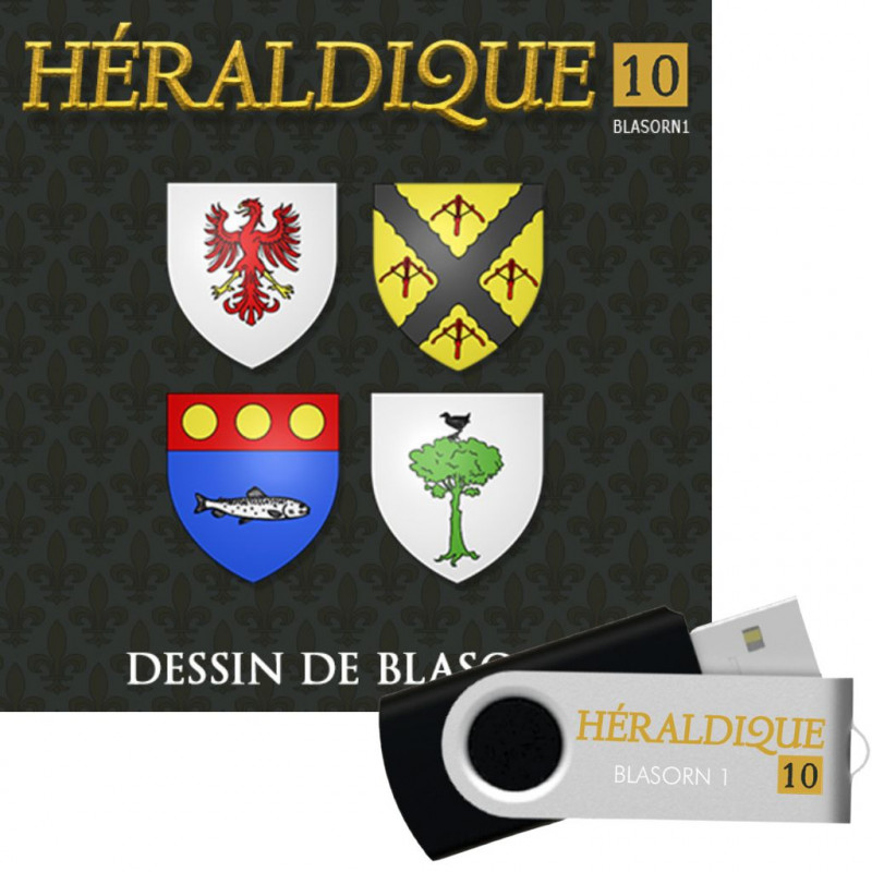 Logiciel d'héraldique pour dessiner votre blason, toutes vos armoiries Logiciel d'héraldique pour dessiner votre blason, toutes vos armoiries