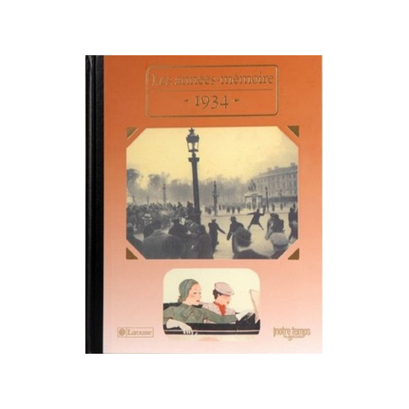 Livre "Les Années-Mémoire 1934"