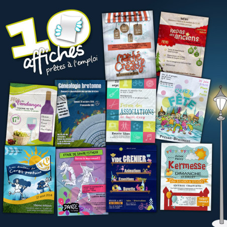 Pack of 10 Posters for download