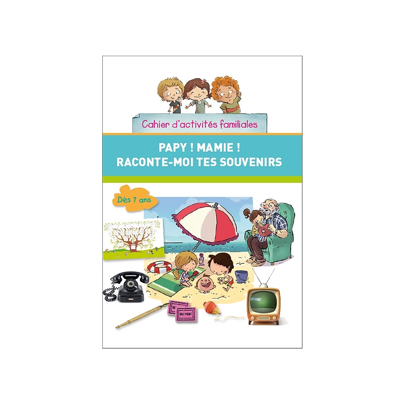 Pack enfants et généalogie 7-11 ans : Cahier d'activités Papy ! Mamie ! + Roman Le Mystère du poilu + Mémo-Jeu de généalogie Pack enfants et généalogie 7-11 ans : Cahier d'activités Papy ! Mamie ! + Roman Le Mystère du poilu + Mémo-Jeu de généalogie