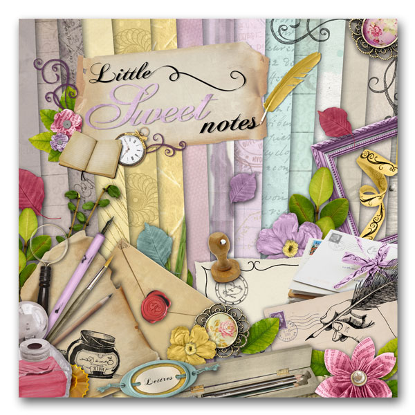 kit Sweet little notes