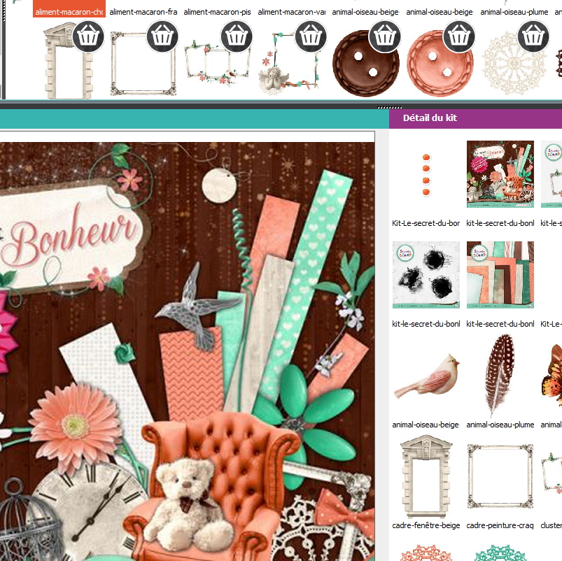 Présentation en détail d'un kit