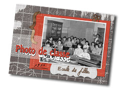 Kit digital de scrapbooking Ecole