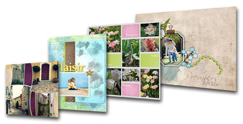 Impression de pages photos
