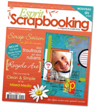 Magazine Esprit scrapbooking