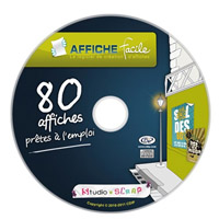 Pack de 80 affiches personnalisables