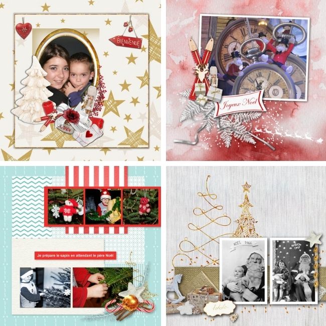 kit magie de noel les compos digiscrap