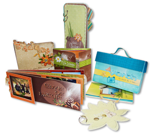 Mini-albums, thème nature