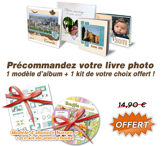 Pré-commandez votre livre photo