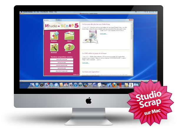 Studio-Scrap sur Mac !