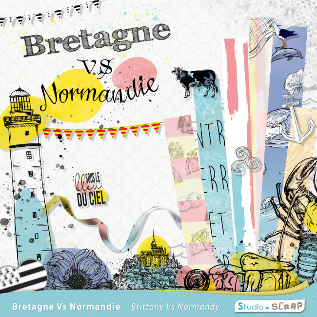 Lit Bretagne vs Normandie